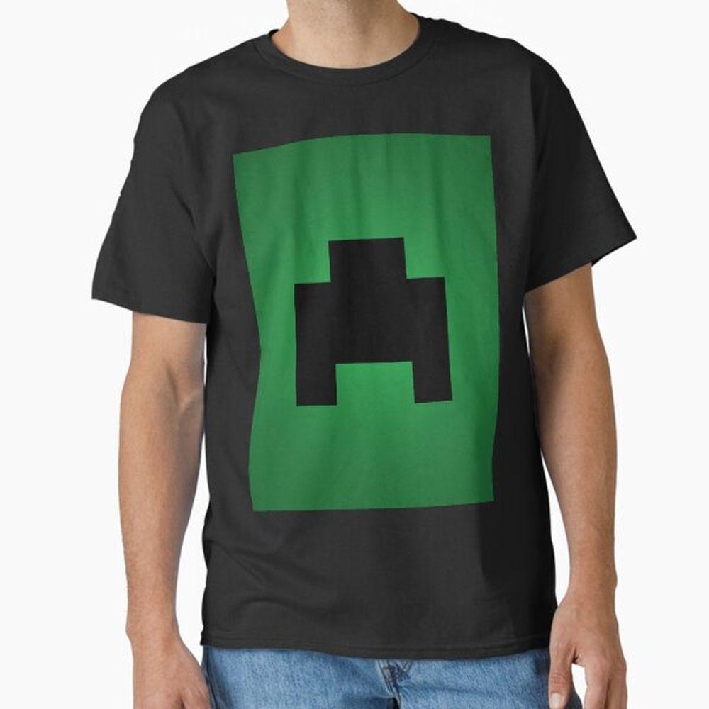 Creeper Face Green Gradient Awesome Shirt Creeper Face Green Gradient Awesome Shirt
